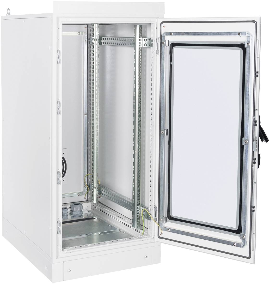 Digitus DN-19 24U-I-6/8-1 19 Zoll Netzwerkschrank (B x H x T) 1300 x 800 x 600 mm 24 HE Grau, Grau (RAL 7035)