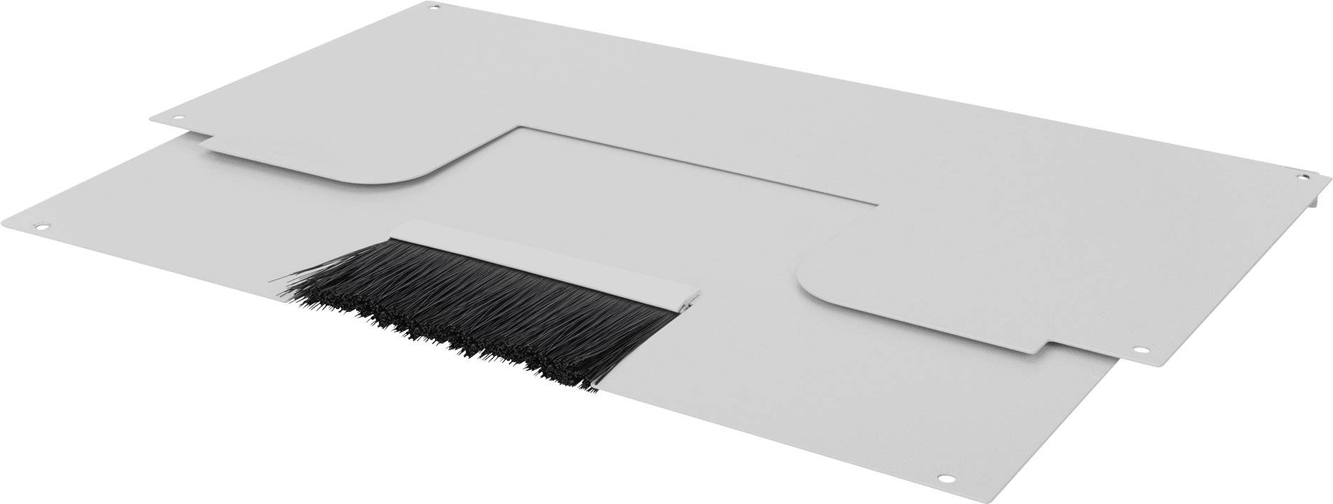 Digitus DN-19-PB-TB 19 Zoll Netzwerkschrank-Geräteboden Grau, Grau (RAL 7035)