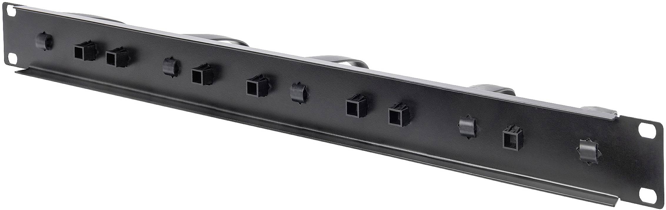 Digitus DN-97602-2 19 Zoll Netzwerkschrank-Kabelführung 1 HE Schwarz, Schwarz (RAL 9005)