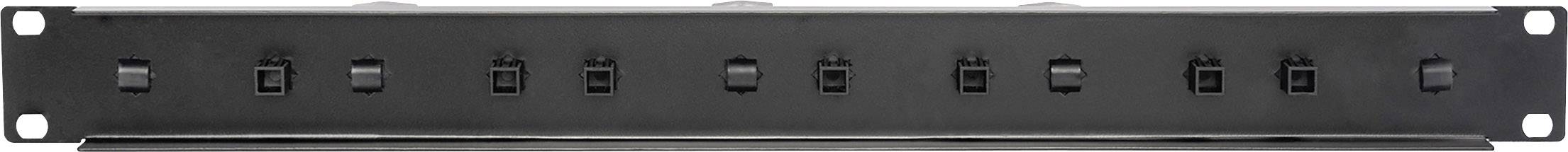 Digitus DN-97602-2 19 Zoll Netzwerkschrank-Kabelführung 1 HE Schwarz, Schwarz (RAL 9005)