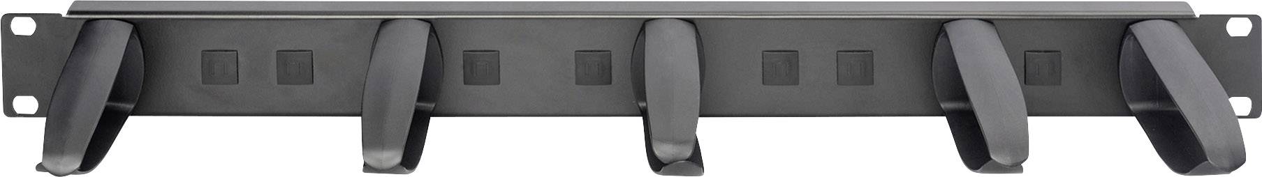 Digitus DN-97602-2 19 Zoll Netzwerkschrank-Kabelführung 1 HE Schwarz, Schwarz (RAL 9005)