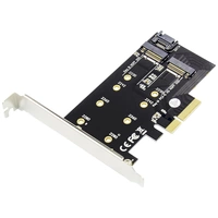 Digitus DS-33170 2+1 Port M.2 Controller PCIe Passend für (SSD): 2230, 2242, 2260, 2280 inkl. Low-Profile Slotblech Digitus DS-33170 2+1 Port M.2 Controller PCIe Passend für (SSD): 2230, 2242, 2260, 2280 inkl. Low-Profile Slotblech