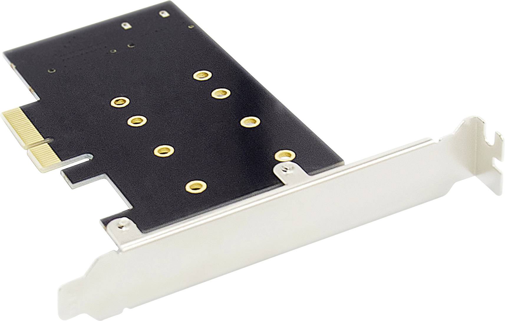 Digitus DS-33170 2+1 Port M.2 Controller PCIe Passend für (SSD): 2230, 2242, 2260, 2280 inkl. Low-Profile Slotblech