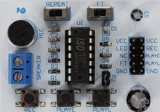 Whadda WPM449 Soundmodul 1St.