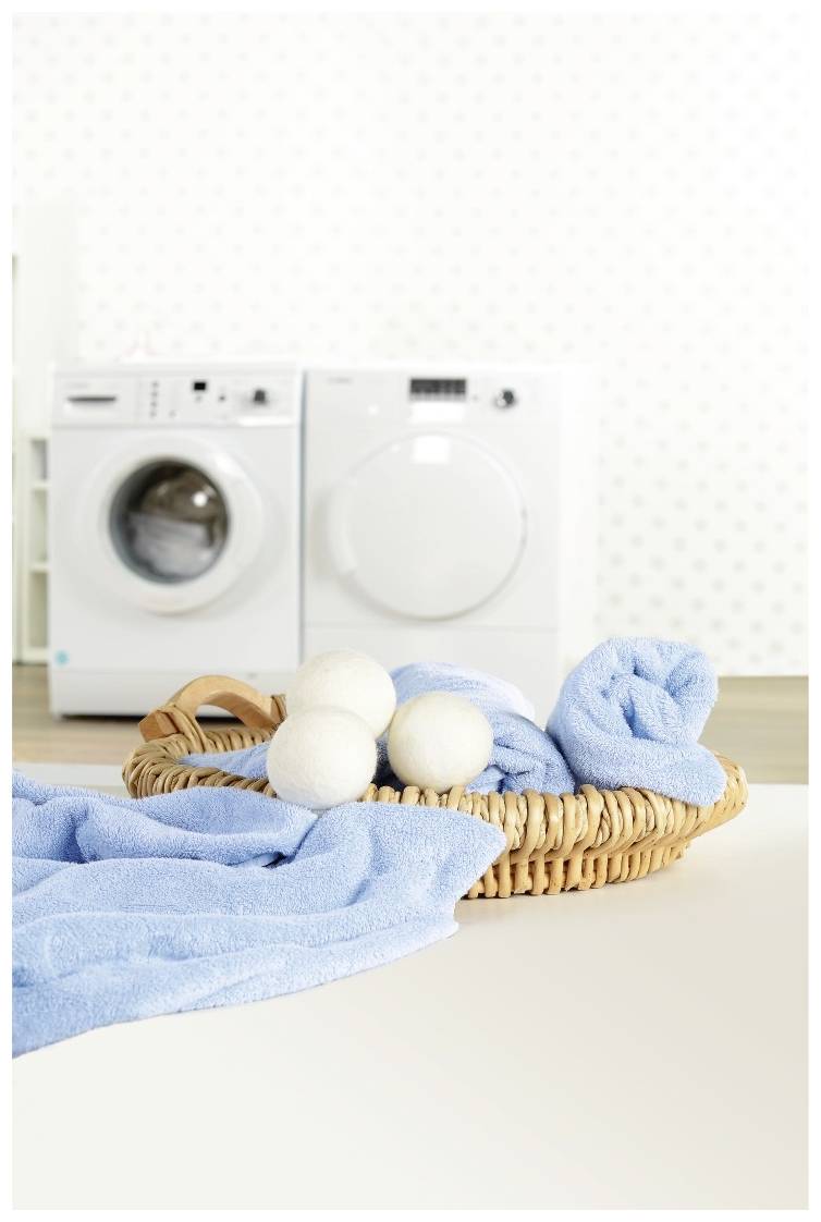 Xavax 111377 Trocknerbälle aus Wolle, 3 Stück