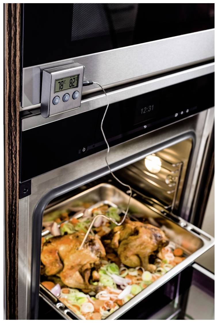 Xavax 111381 Grillthermometer Edelstahl