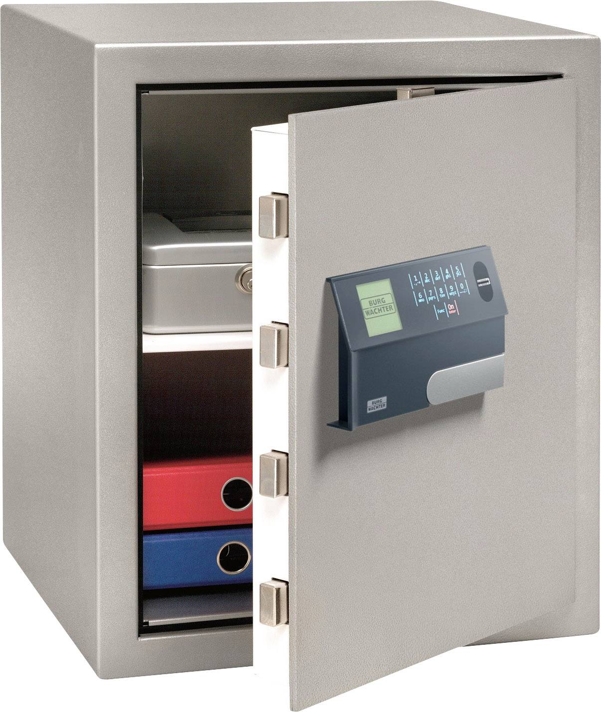Burg Wächter MT 660 E FP Wertschutzschrank feuergeschützt Fingerabdruckschloss, Zahlenschloss