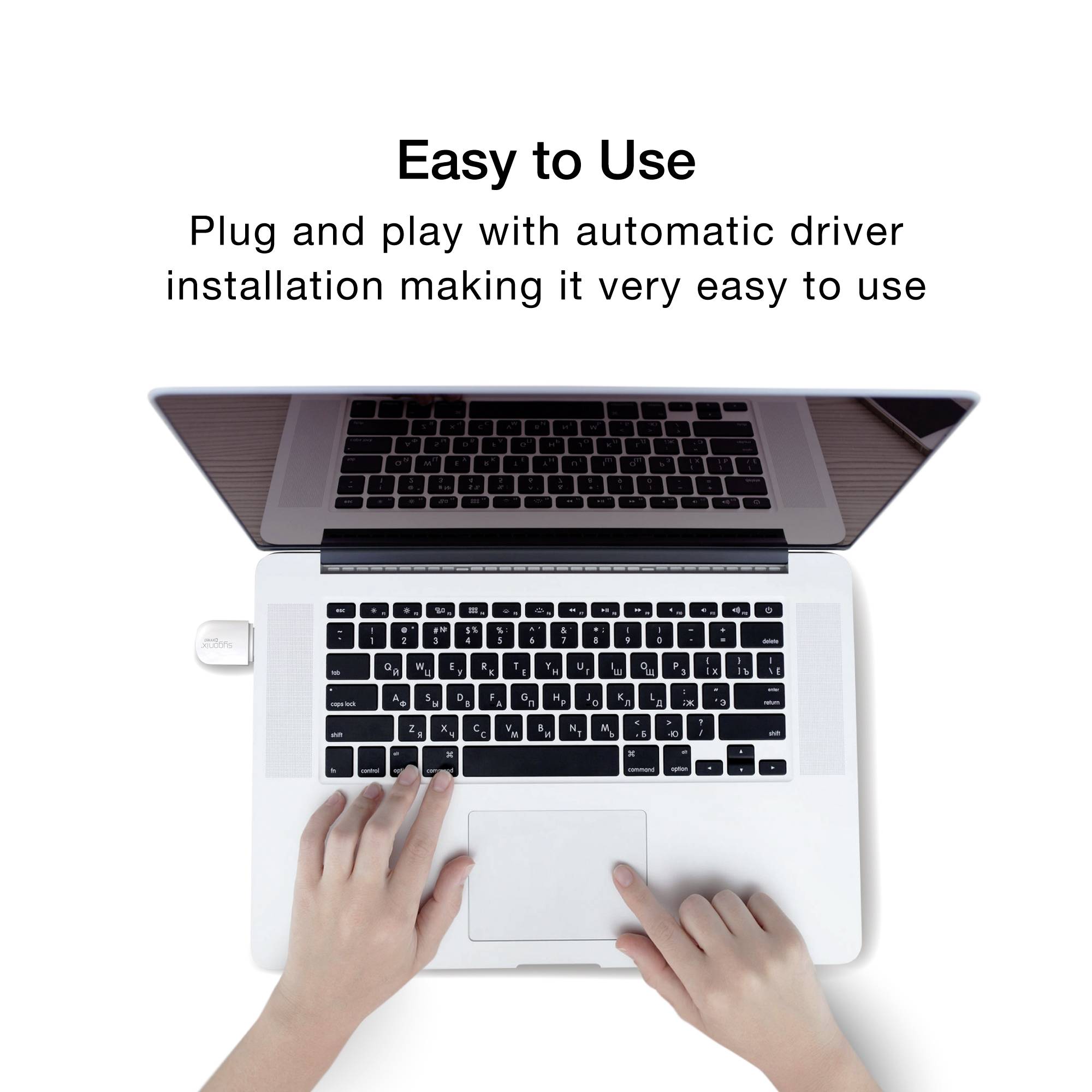 Sygonix Connect SC-WBD-300 WLAN- / Bluetooth®-Stick USB-A (USB 2.0) 600 MBit/s