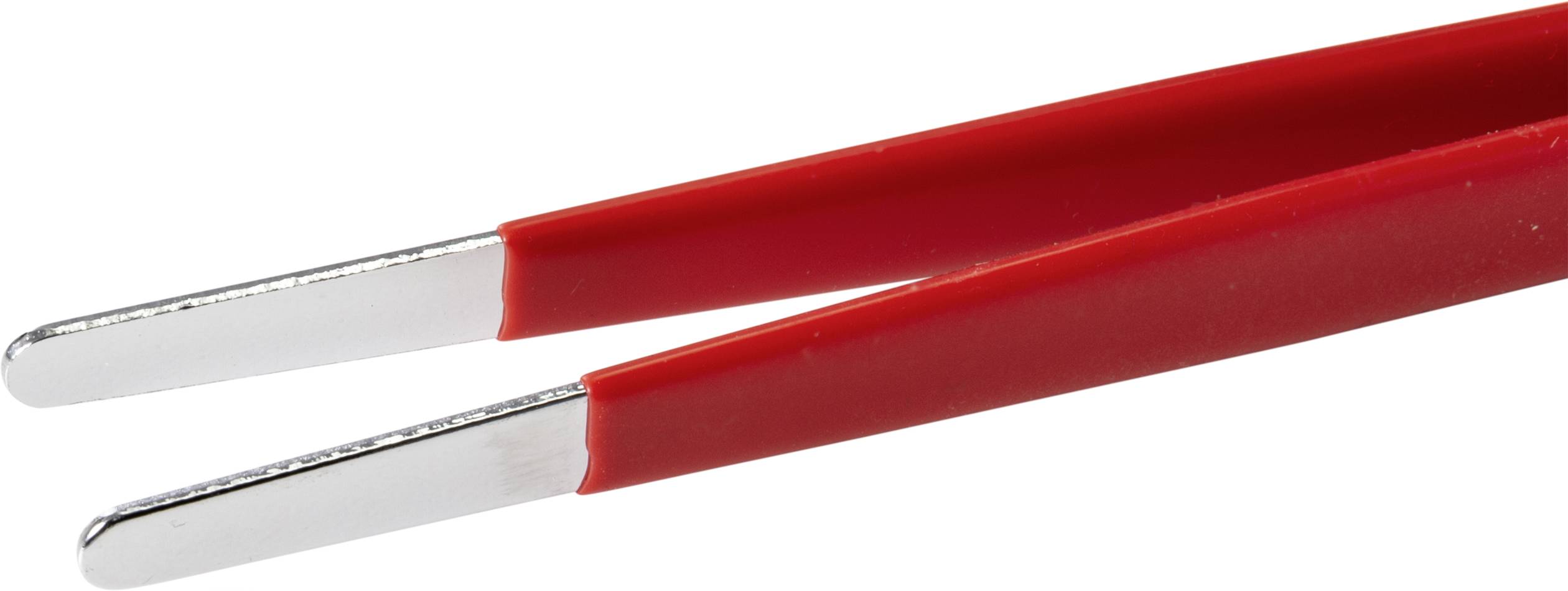 TOOLCRAFT TO-6897171 Pinzetten-Set 2teilig Flach-rund, Flach-rund, gebogen