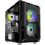Kolink CITADEL MESH RGB Micro-Tower Gaming-Gehäuse Schwarz
