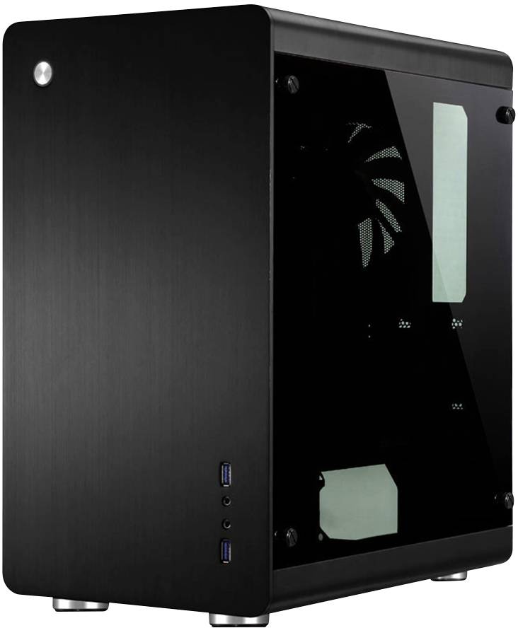 Jonsbo RM3 BLACK Gehäuse, Gaming-Gehäuse Schwarz