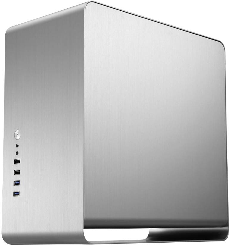 Jonsbo 01.UMX3SR.01 Micro-Tower PC-Gehäuse, Gaming-Gehäuse Silber