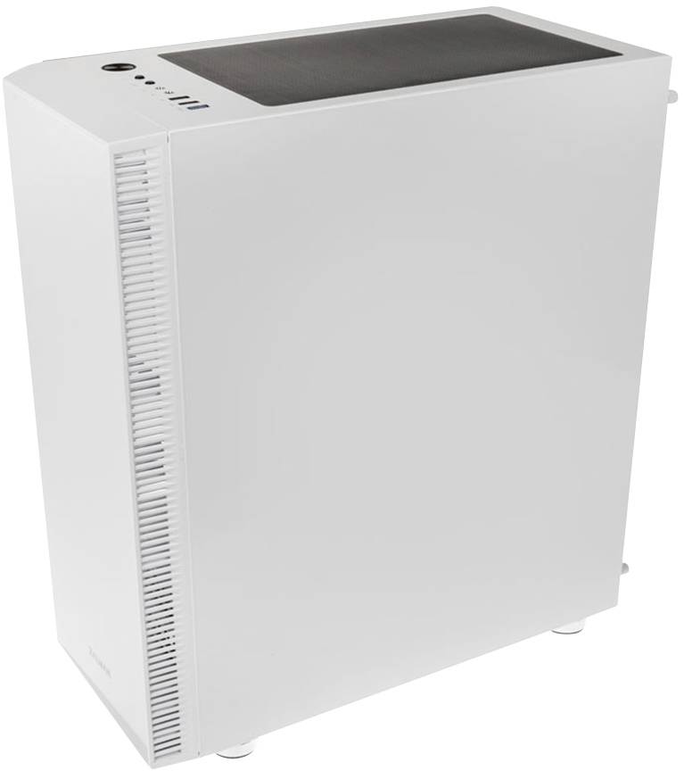 Zalman R2 WHITE Midi-Tower Gaming-Gehäuse, Gehäuse Weiß