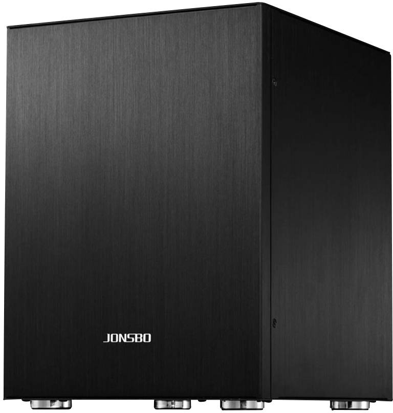 Jonsbo C2 BLACK Mini-Tower PC-Gehäuse, Gaming-Gehäuse Schwarz
