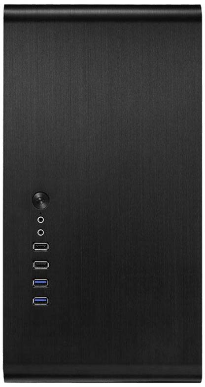 Jonsbo 01.UMX3BK.01 Micro-Tower PC-Gehäuse, Gaming-Gehäuse Schwarz