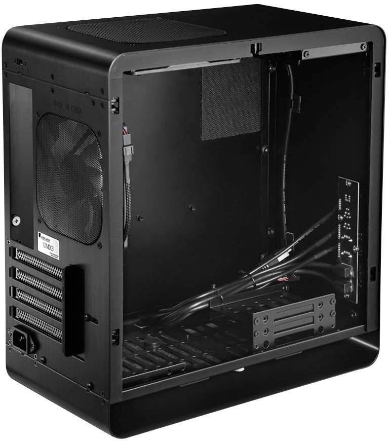 Jonsbo 01.UMX3BK.01 Micro-Tower PC-Gehäuse, Gaming-Gehäuse Schwarz