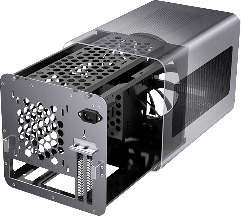 Jonsbo V8 Grey     Mini-Tower Gehäuse Grau