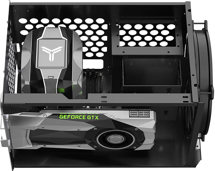 Jonsbo V8 Grey     Mini-Tower Gehäuse Grau