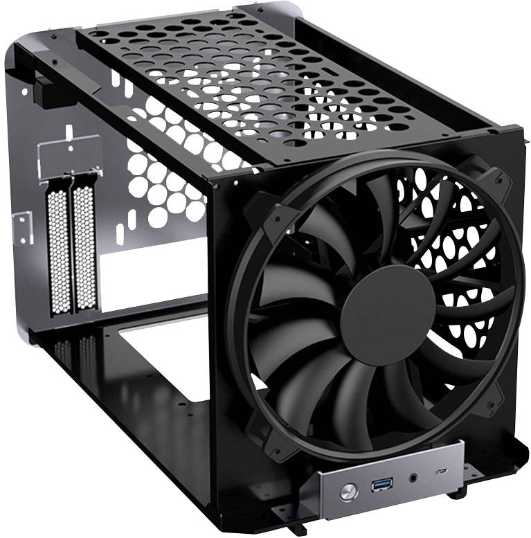 Jonsbo V8 Grey     Mini-Tower Gehäuse Grau