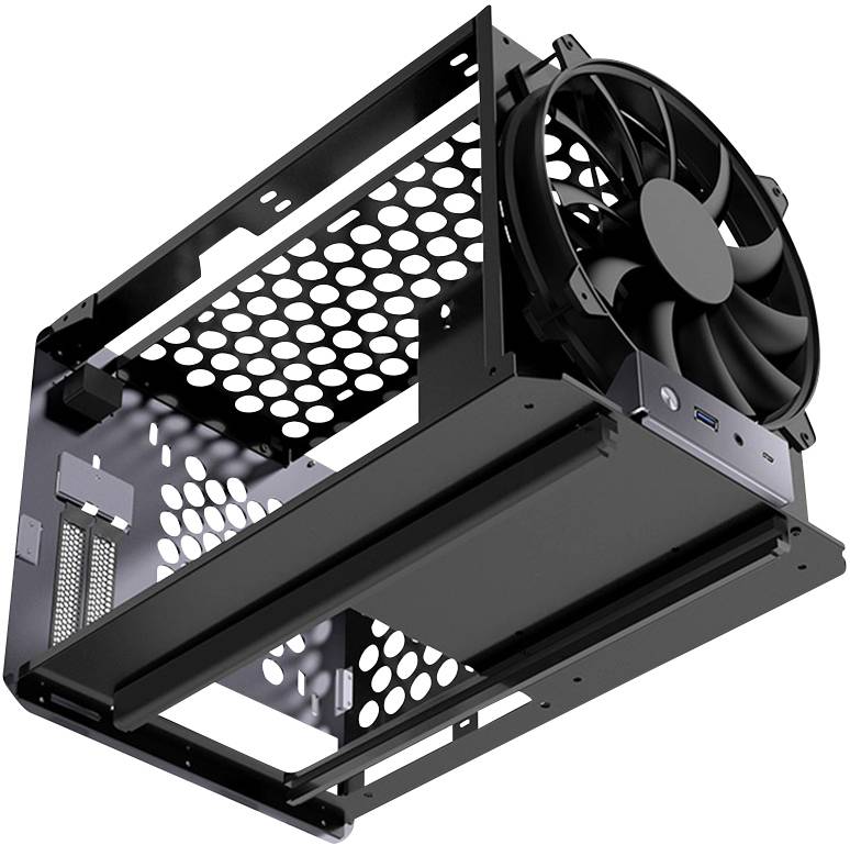 Jonsbo V8 Grey     Mini-Tower Gehäuse Grau