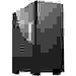 Lian Li LANCOOL 205 BLACK Midi-Tower PC-Gehäuse, Gaming-Gehäuse Schwarz