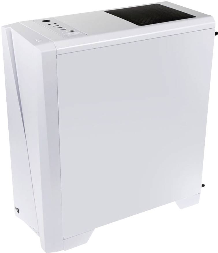 AeroCool ACCM-PV10012.21 Midi-Tower Gaming-Gehäuse, Gehäuse Weiß