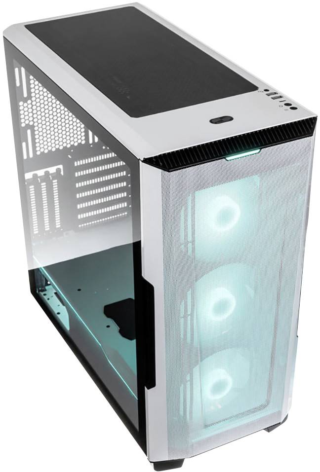 Phanteks PH-EC500ATG_DWT01 Midi-Tower Gehäuse, Gaming-Gehäuse Weiß