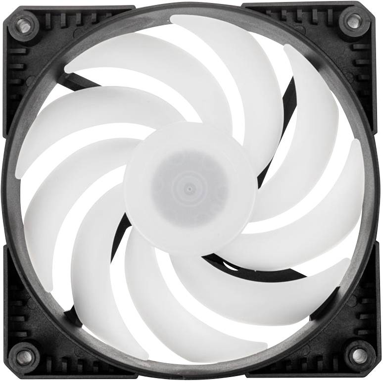 Phanteks PH-F140SK_DRGB_PWM PC-Gehäuse-Lüfter Schwarz (B x H x T) 140 x 140 x 25 mm