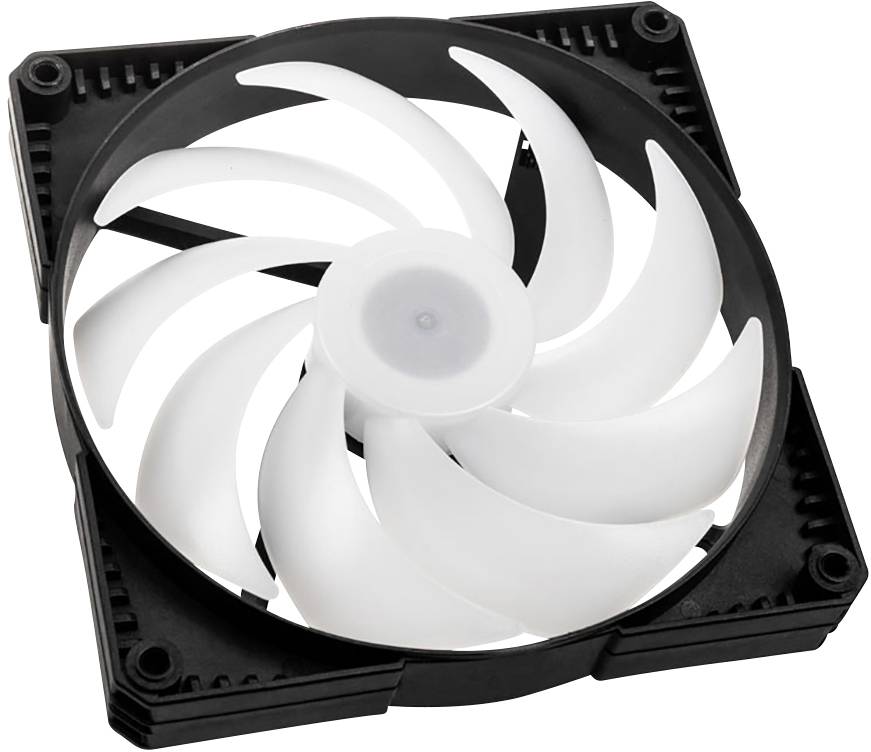 Phanteks PH-F140SK_DRGB_PWM PC-Gehäuse-Lüfter Schwarz (B x H x T) 140 x 140 x 25 mm