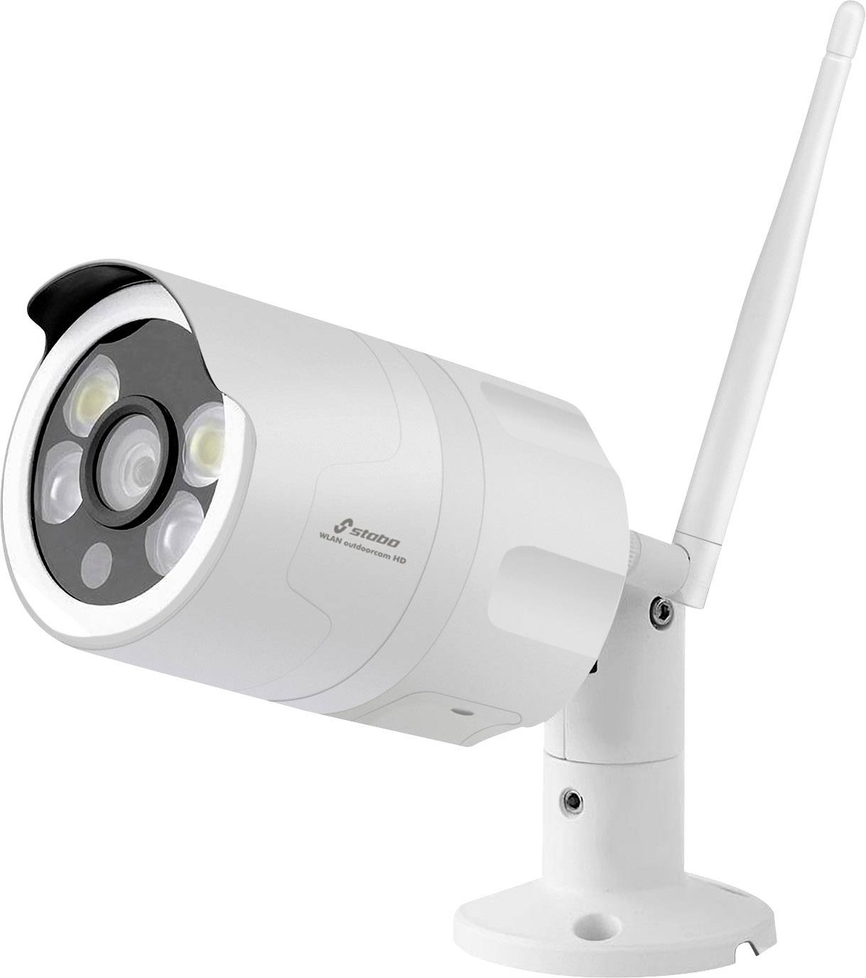 Stabo outdoorcam HD 110° 51096 WLAN IP Überwachungskamera 1920 x 1080 Pixel