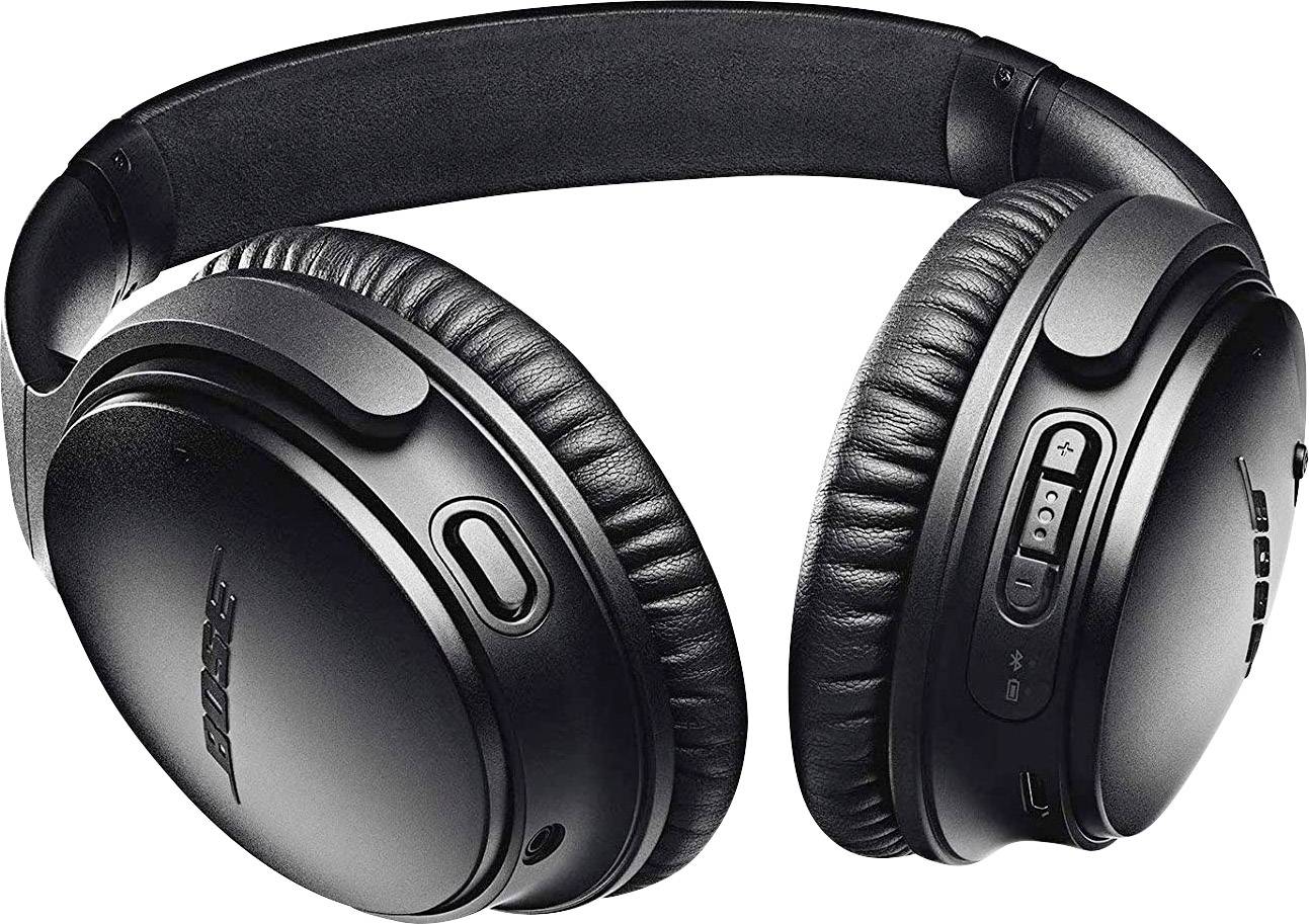 QuietComfort 35 Serie II Bluetooth® Over Ear Kopfhörer Over Ear NFC, Noise Cancelling, Faltbar Schwarz
