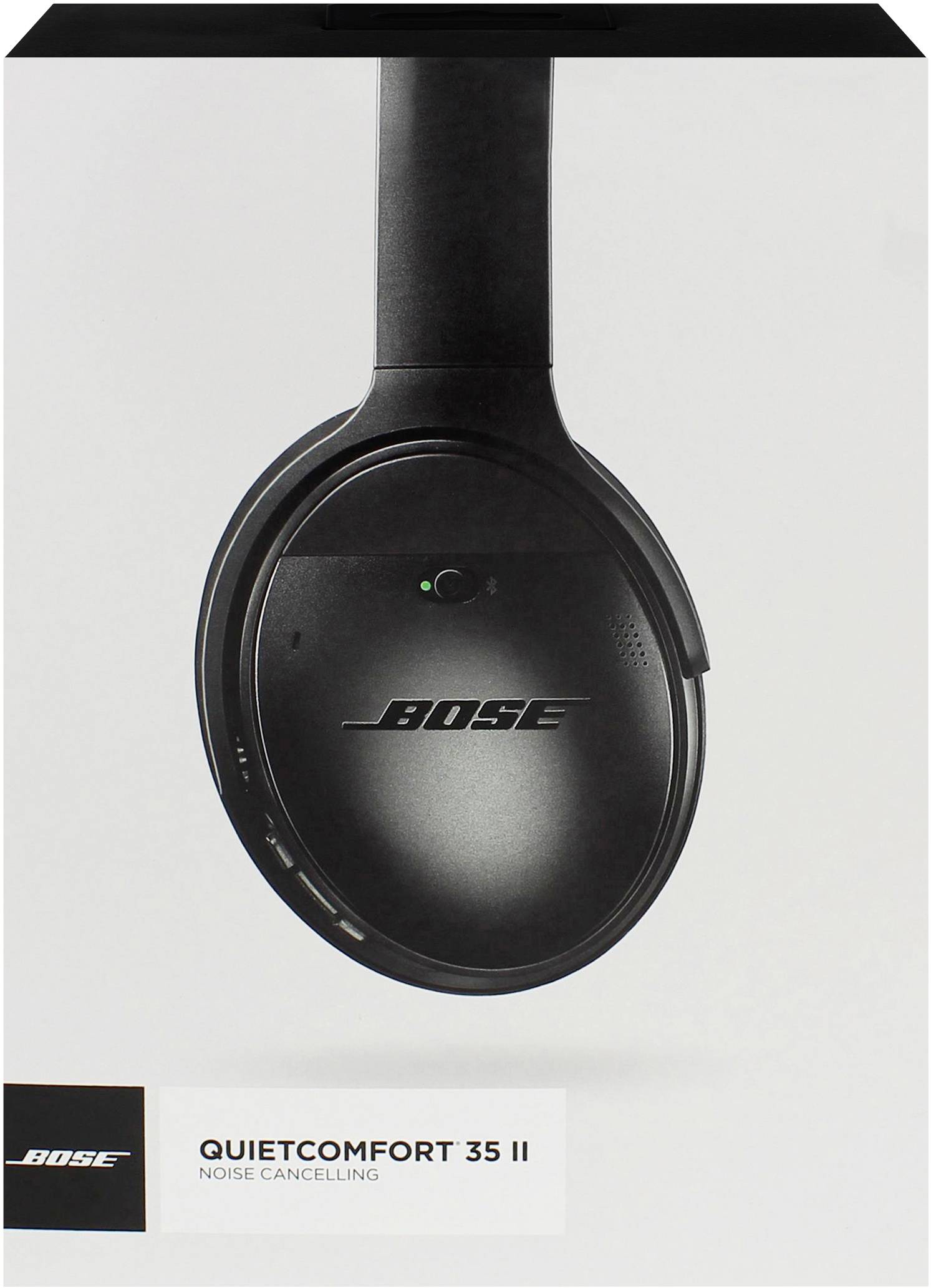 QuietComfort 35 Serie II Bluetooth® Over Ear Kopfhörer Over Ear NFC, Noise Cancelling, Faltbar Schwarz