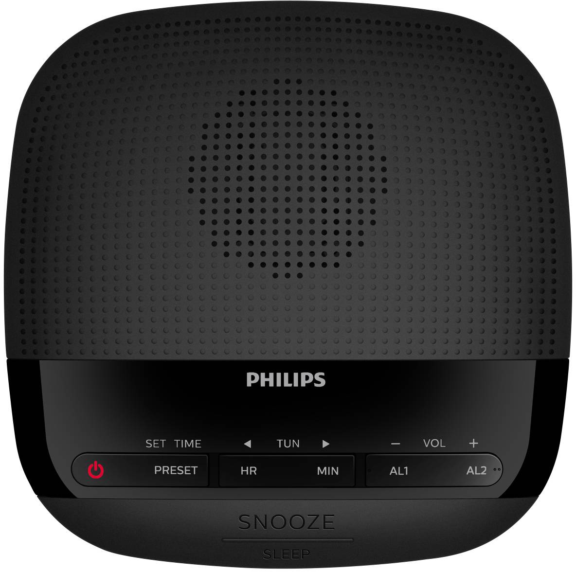 Philips R3205/12 Radiowecker UKW Schwarz