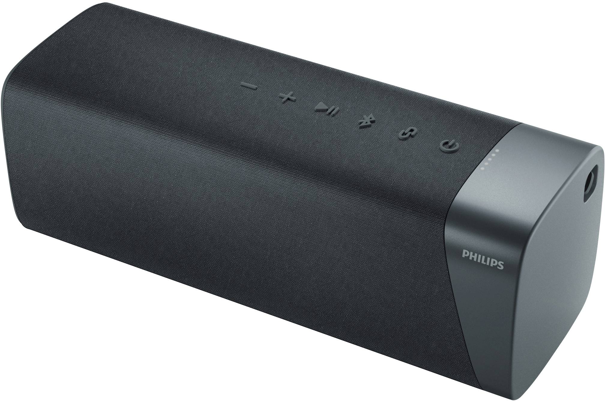 Philips S7505 Bluetooth® Lautsprecher Wasserfest Schwarz