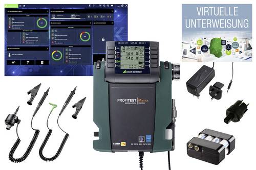 Gossen Metrawatt Profitest MXTRA IQ VDE-Prüfgeräte-Set, Installationstester-Set, Maschinentester k