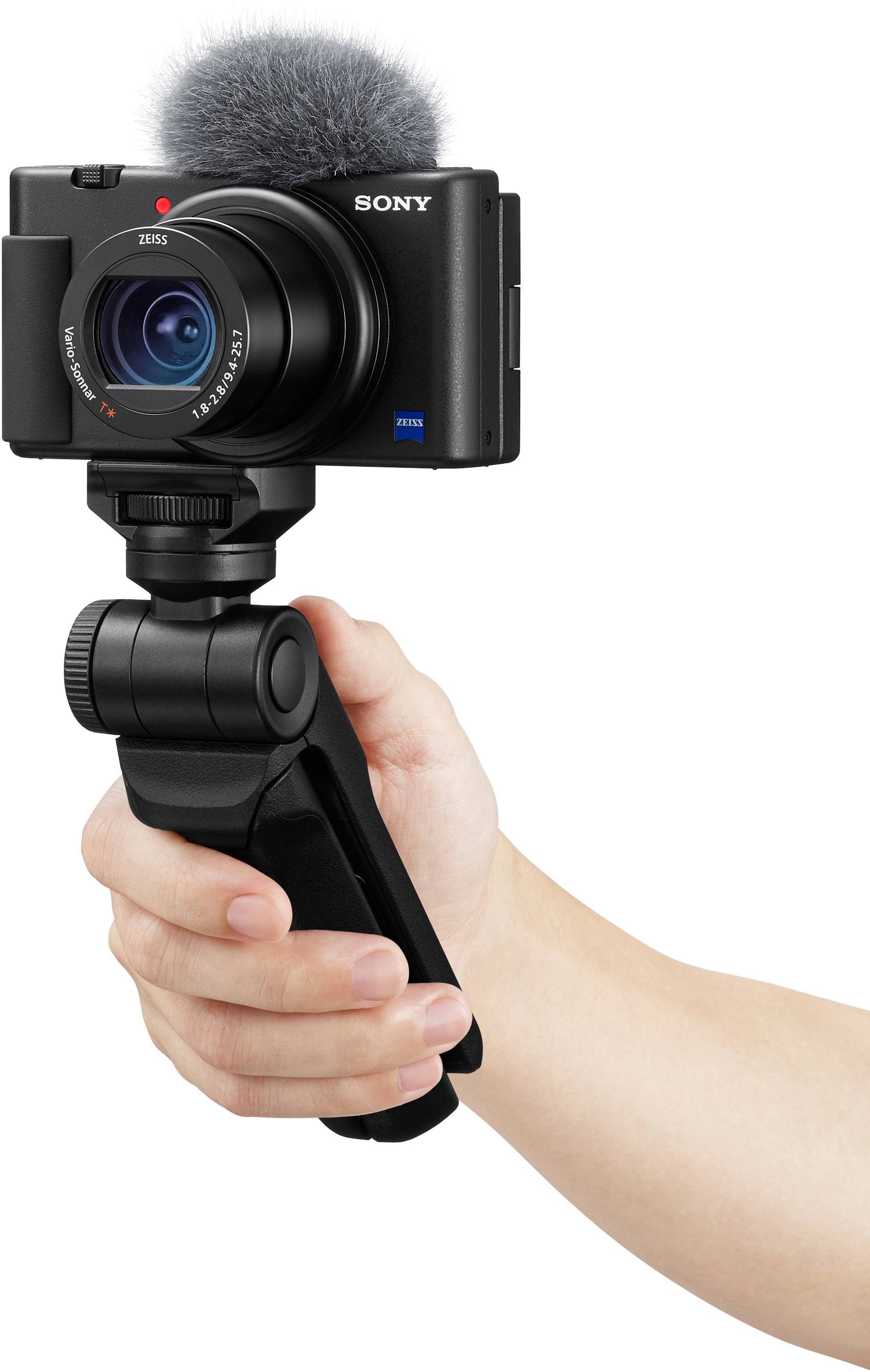 Sony ZV-1 Digitalkamera 20.1 Megapixel Opt. Zoom: 2.7 x Schwarz inkl. Akku 4K-Video, Klappbares Display