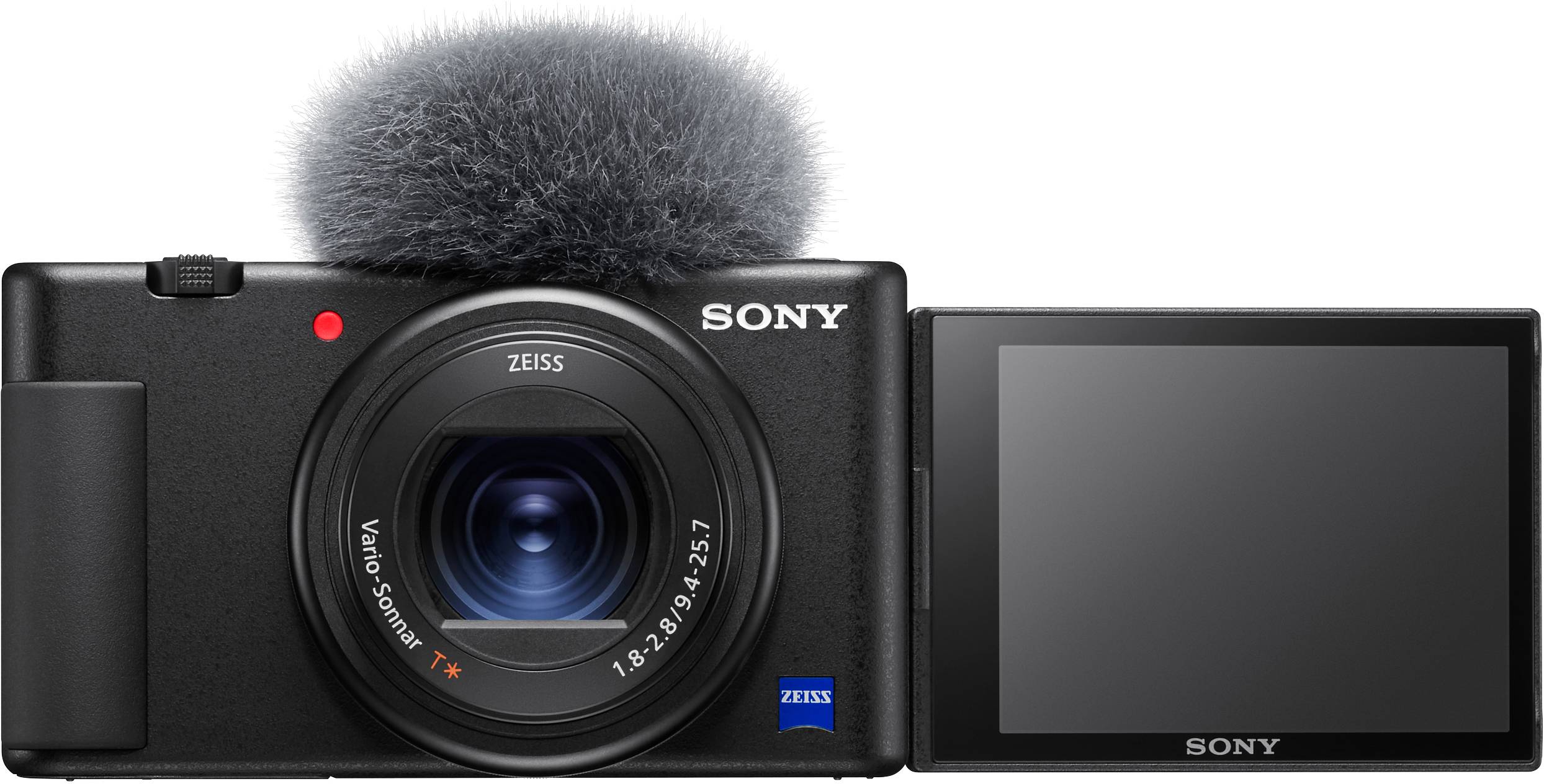 Sony ZV-1 Digitalkamera 20.1 Megapixel Opt. Zoom: 2.7 x Schwarz inkl. Akku 4K-Video, Klappbares Display