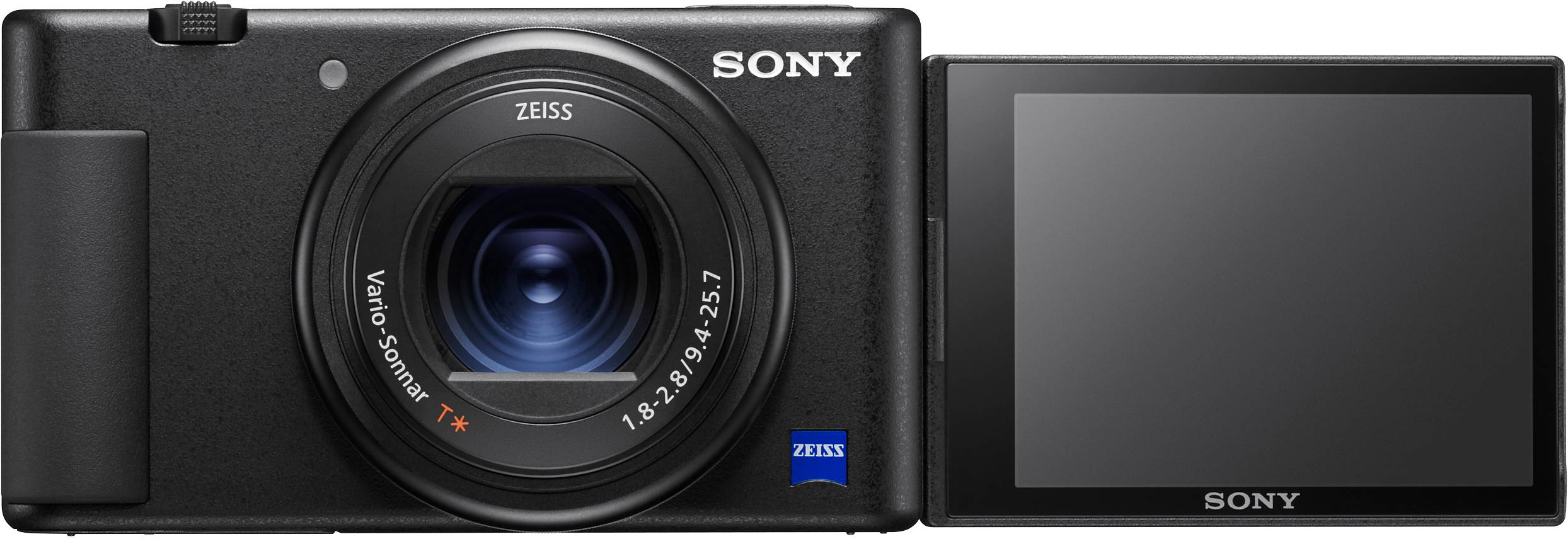 Sony ZV-1 Digitalkamera 20.1 Megapixel Opt. Zoom: 2.7 x Schwarz inkl. Akku 4K-Video, Klappbares Display