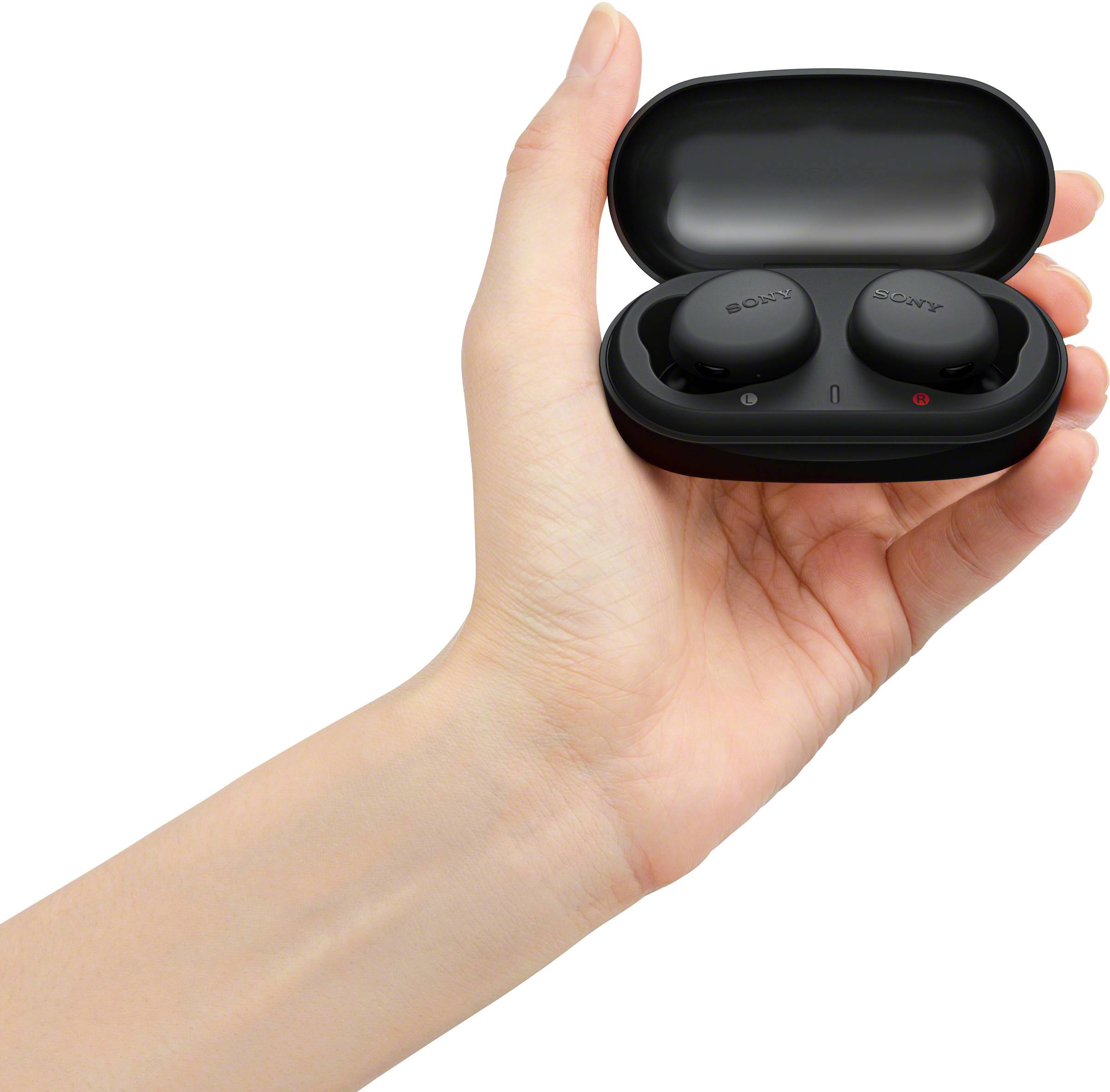 Sony WF-XB700 In Ear Kopfhörer Bluetooth® Schwarz Lautstärkeregelung