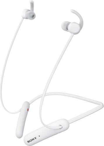 Sony WI SP510 Sport In Ear Kopfhörer Bluetooth® Weiß Wasserbeständig, Nackenbügel, Lautstärker  - Onlineshop Voelkner