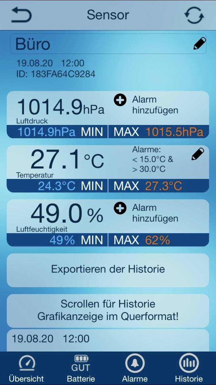 Techno Line MA10038 MA10038 Funk-Wetterstation