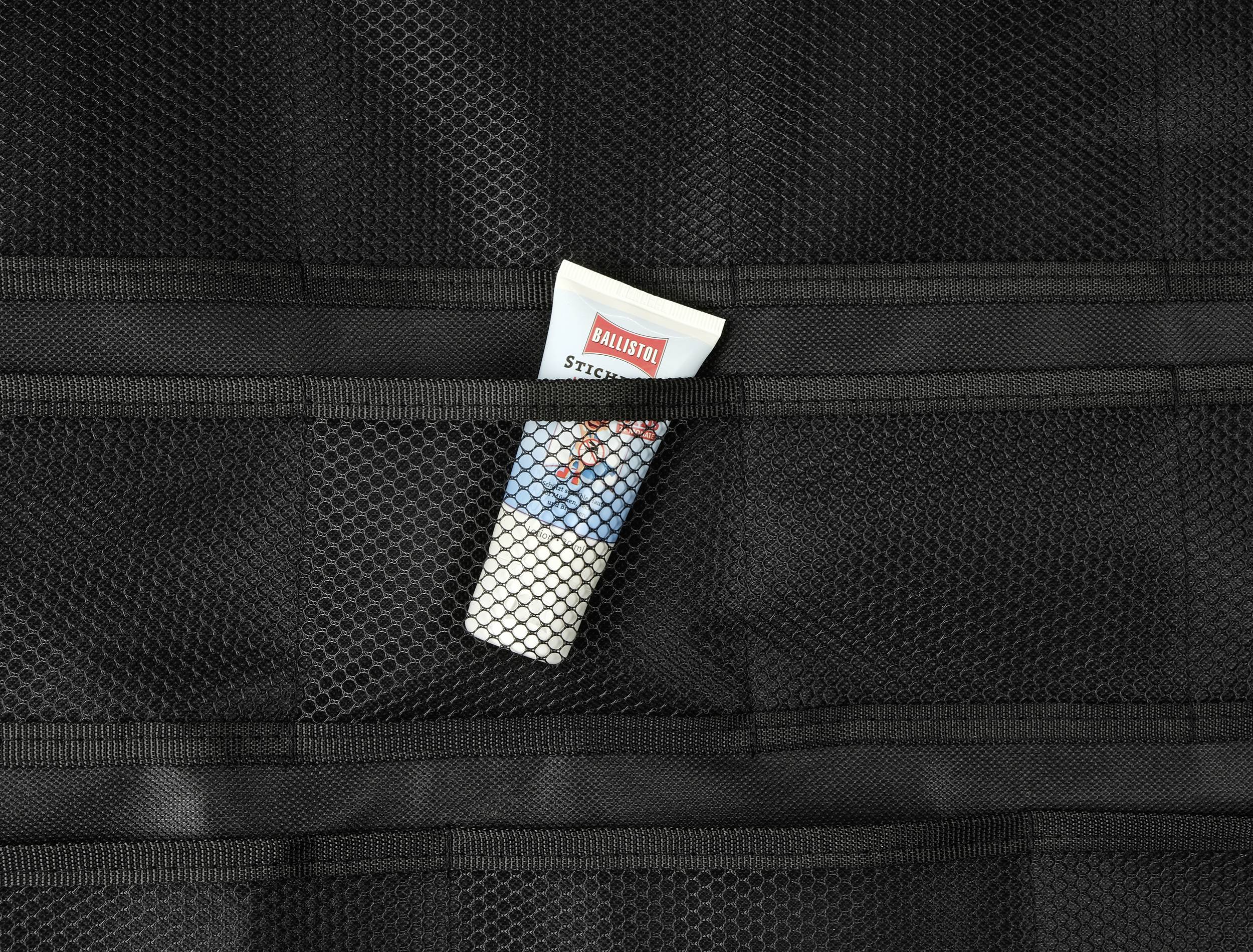 Calima Aufbewahrungs-Set Camping Organizer (L x B) 75cm x 47cm Schwarz 46036