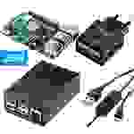 TRU COMPONENTS Pure Set Raspberry Pi® 4 B 1 GB 4 x 1.5 GHz inkl. Netzteil, inkl. Gehäuse