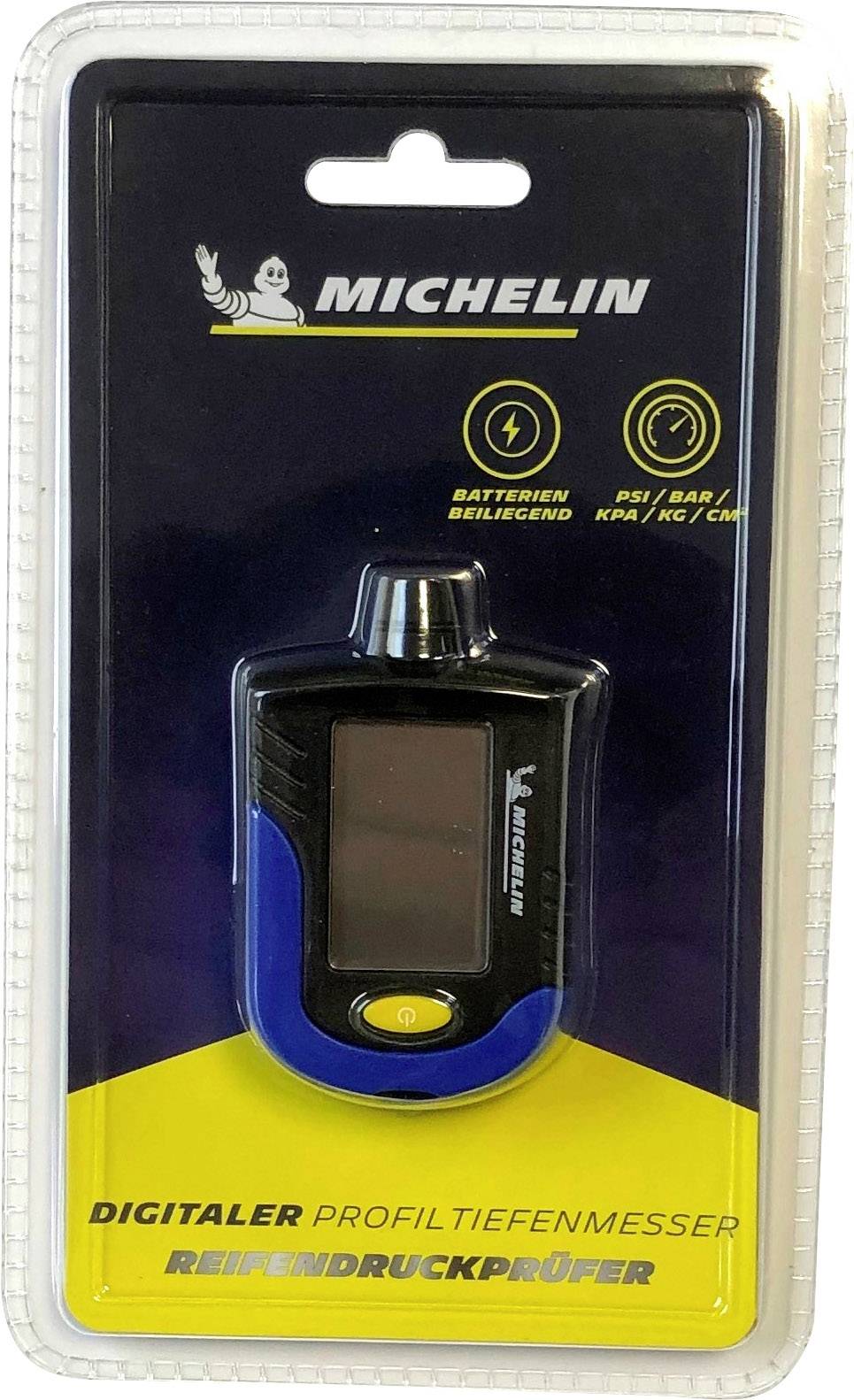Michelin MICH-92409 Reifendruckprüfer digital Messbereich Luftdruck 0.35 - 6.8 bar