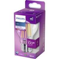 Philips LED 76207001 LED EEK D (A - G) E27 10.5W = 100W Neutralweiß (Ø x L) 6cm x 10.4cm 1St. Philips LED 76207001 LED EEK D (A - G) E27 10.5W = 100W Neutralweiß (Ø x L) 6cm x 10.4cm 1St.