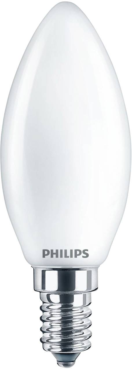 Philips LED 76265000 LED EEK F (A - G) E14 4.3 W = 40 W Kaltweiß (Ø x L) 3.5 cm x 9.7 cm 1 St.