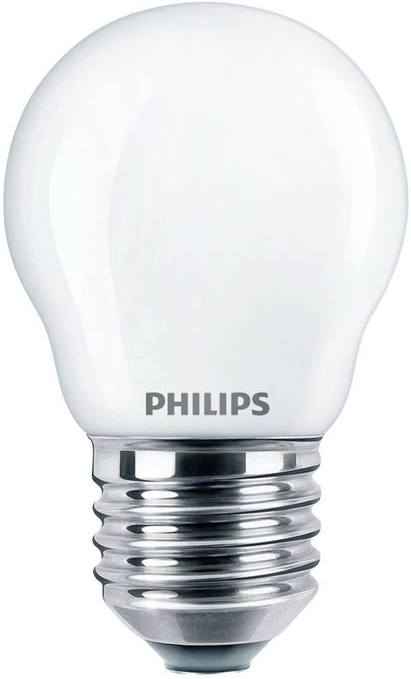 Philips LED 76281000 LED EEK F (A - G) E27 4.3W = 40W Kaltweiß (Ø x L) 4.5cm x 7.8cm 1St.