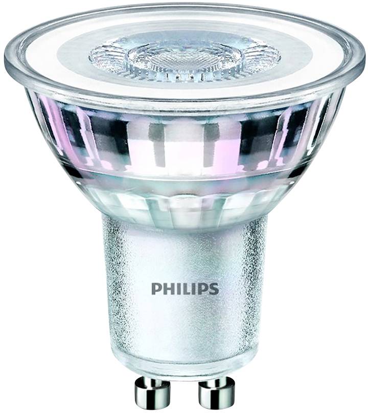 Philips LED 77611400 LED EEK F (A - G) GU10 4.6 W = 50 W Warmweiß (Ø x L) 5 cm x 5.4 cm 3 St.