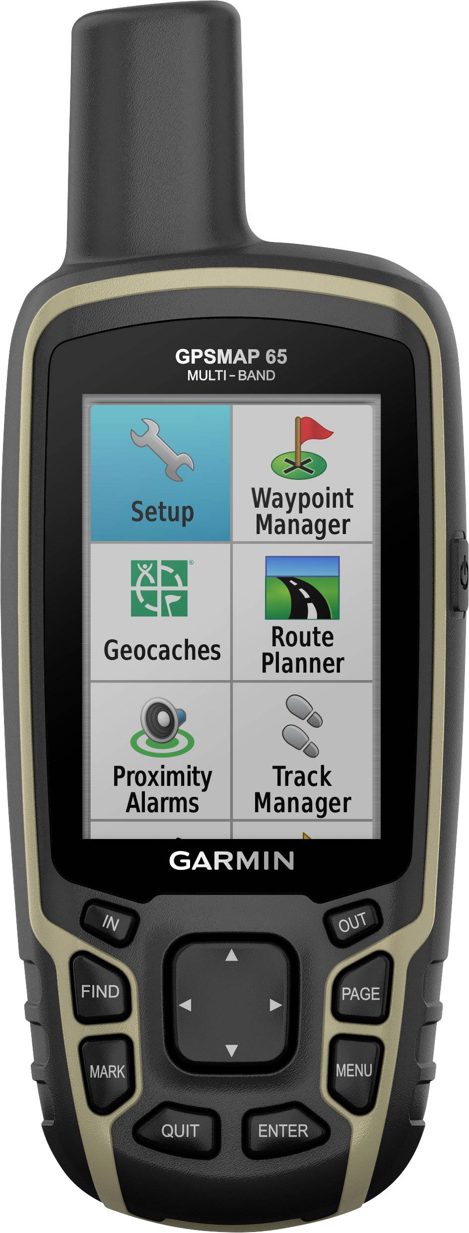 Garmin GPSMAP 65 Outdoor Navi Wandern Europa GLONASS, Bluetooth®, GPS