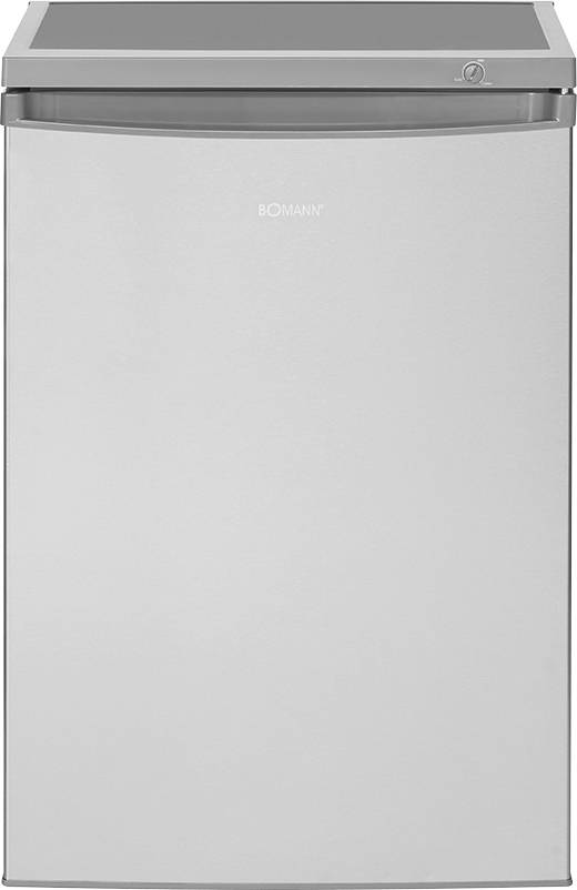 Bomann KS 2184.1 ix-look Kühlschrank EEK: E (A - G) 119 l Standgerät Edelstahl-Optik